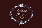 Safronia Ink Scipt Font, a Script Font by Berdansabersama (Thumbnail 10 of 10)