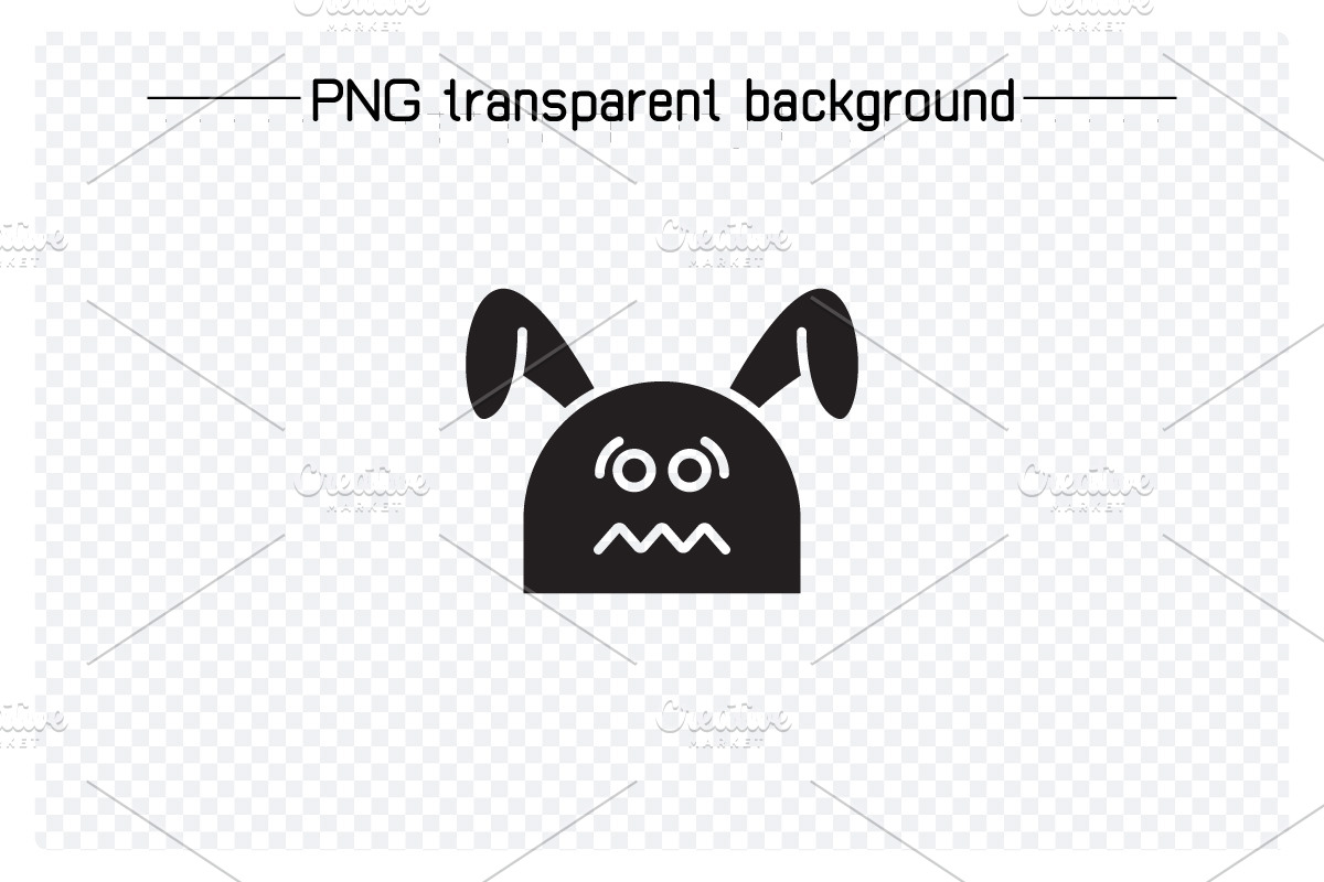 Annoyed Rabbit Emojis, an Animal Illustration by Designfour (Photo 3 of 7)