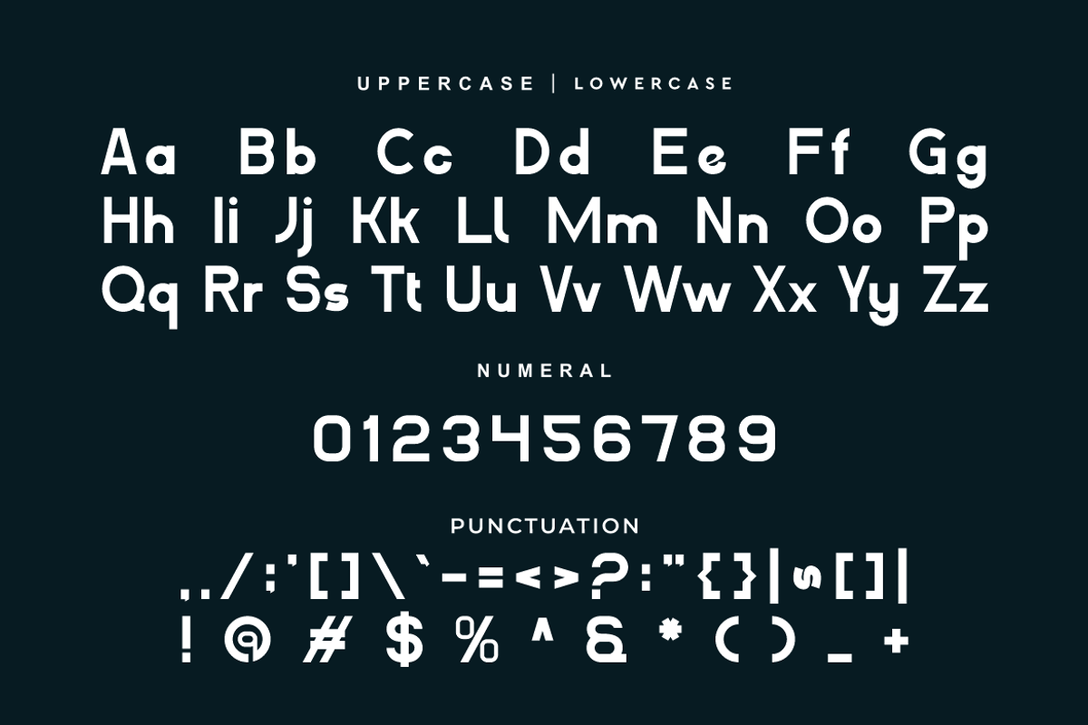Ganboy - Modern Font, a Sans Serif Font by Iqsiart Studio (Photo 6 of 7)