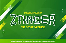Ztinger - Sports Font
