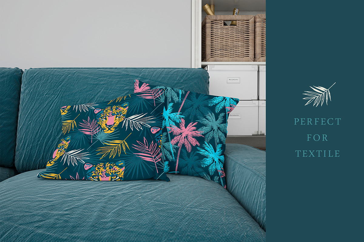 Vivid Tropics - Seamless Patterns, a Pattern Graphic by Pretty Meerkat (Photo 5 of 7)