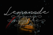 Lemonade Signature Font, a Script Font by Muntab_Art (Thumbnail 2 of 9)