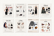 Fashion Blogger LTK Canva Template, a Social Media Template by Deb Creative Studio (Thumbnail 4 of 9)
