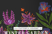 Winter Garden Folk Art, a Pattern Graphic by Arie Clares (Thumbnail 12 of 13)