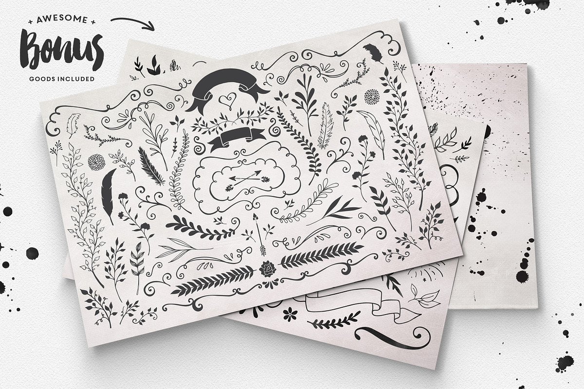 The Brush Font Bundle • 50% OFF preview 5