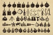 290+ Vintage Illustrations - Charms, an Illustration by Meglenov (Thumbnail 3 of 6)