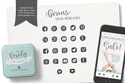 Roseroot Cottage Font Collection, a Script Font by Emily Spadoni (Thumbnail 15 of 20)