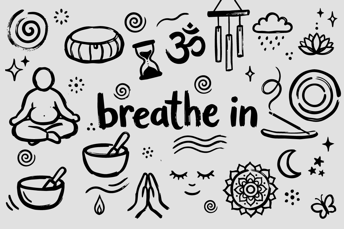 Mental Health & Wellness Doodle, a Healthcare Illustration by Huza Studio (Photo 2 of 10)