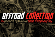 Offroad Collection, a Sans Serif Font by GRYPE (Thumbnail 1 of 6)