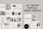 Portfolio Template | UGC Website, a Landing Page Template by Wixify Studio (Thumbnail 1 of 6)
