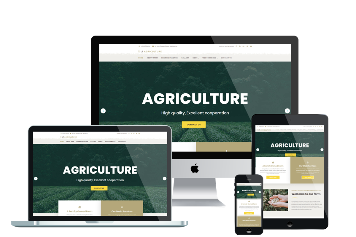 LT Agriculture WordPress Theme, a WordPress Template by LTheme (Photo 2 of 2)