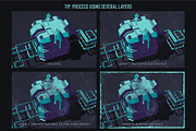 Grunge Toolbox Procreate Brushes, a Brush Add-On by MiksKS (Thumbnail 3 of 8)