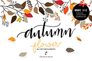 Fall / Autumn Vector II UPDATE V1.2, a Decorative Illustration by MooBeer (Thumbnail 1 of 6)