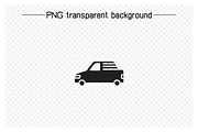 To Truck Van Pickup Car Icons Set, a Transportation Illustration by Designfour (Thumbnail 3 of 7)