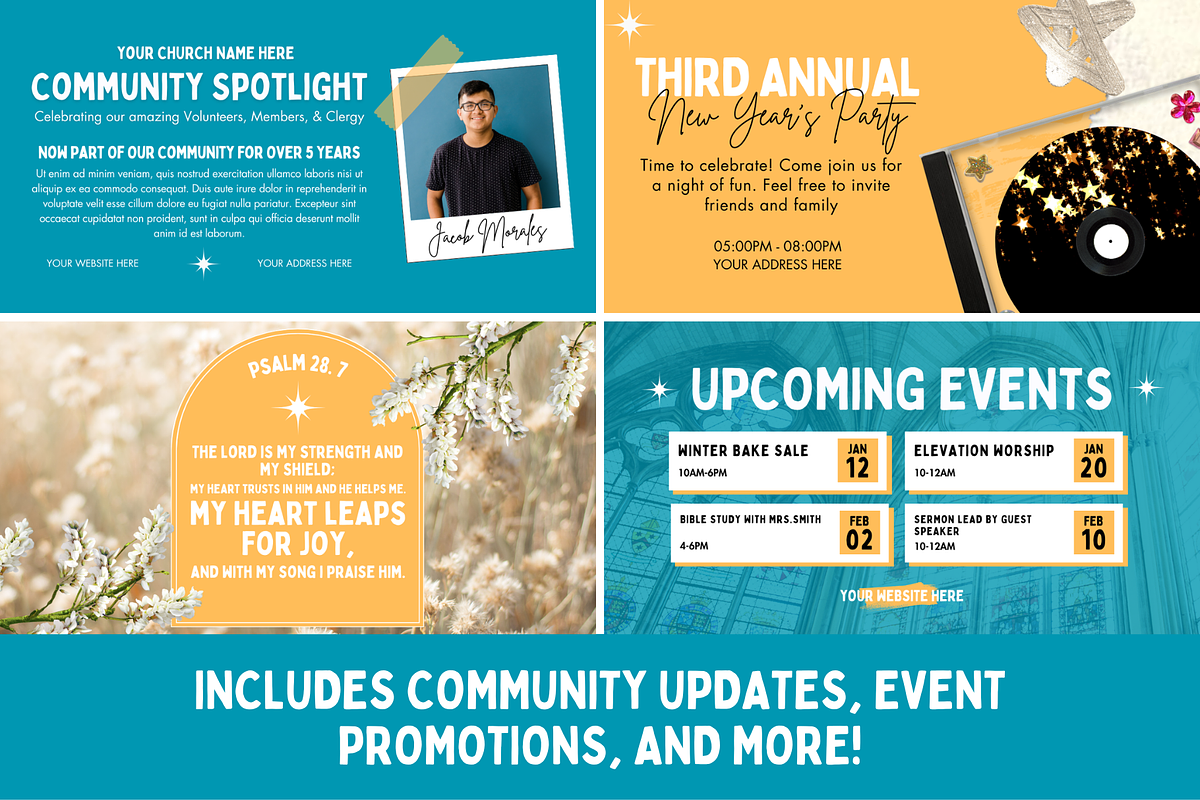 Church Social Media Marketing, a Social Media Template by ShayMadeWhat (Photo 3 of 4)