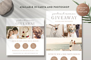 Photography Giveaway Template IS014, a Social Media Template by Bellenity Design (Thumbnail 1 of 3)