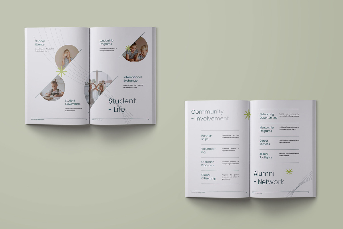 School Profile Template - Skoola, a Brochure Template by fakhroo (Photo 6 of 10)