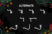 Black History | Script Font, a Handwritten Font by Scratchones (Thumbnail 8 of 9)