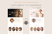 Photography Website Template Canva, a Landing Page Template by vectorocean (Thumbnail 3 of 11)
