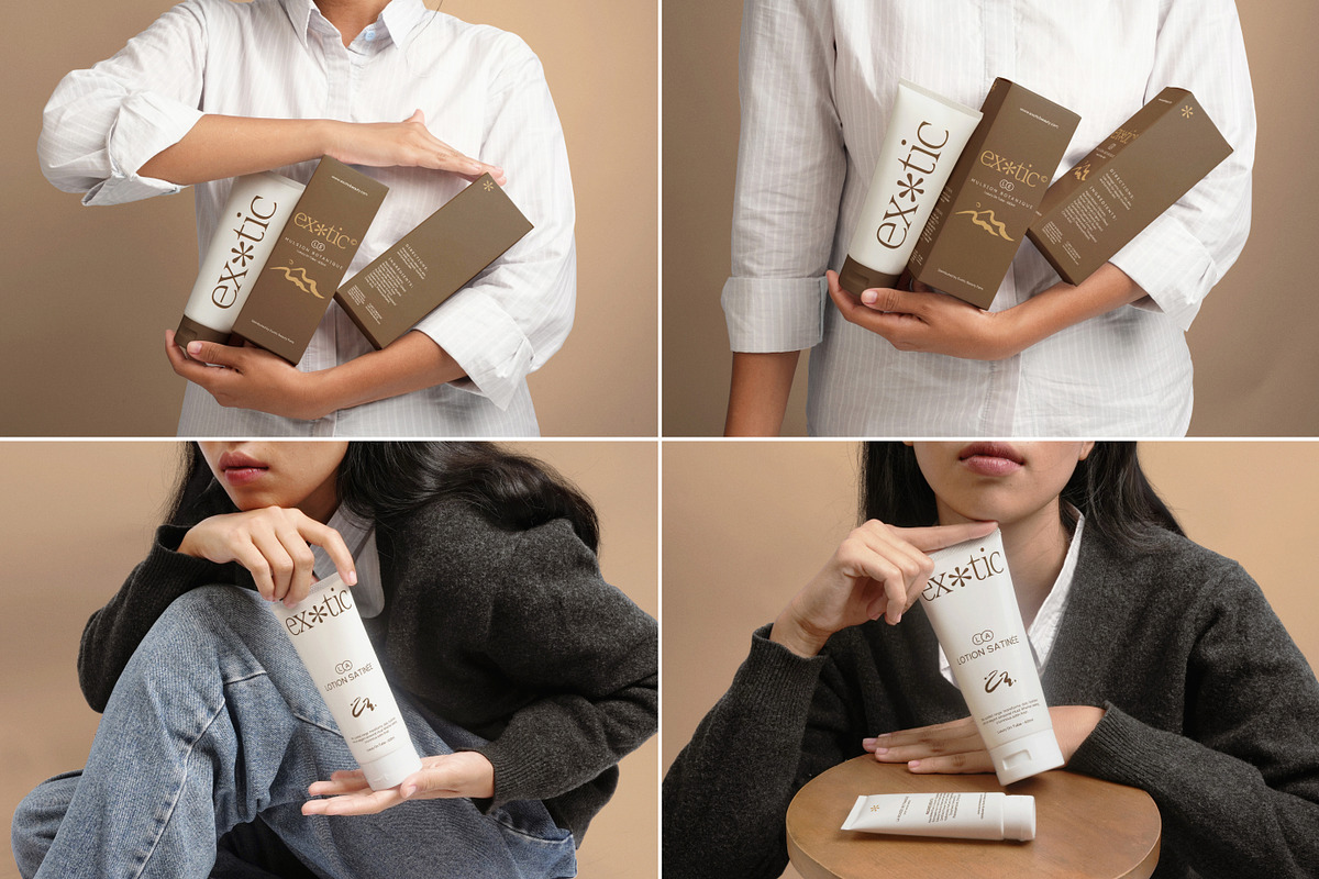 Beauty and Cosmetic Product Mockup, a Packaging Mockup by Vitora Mockup (Photo 5 of 12)