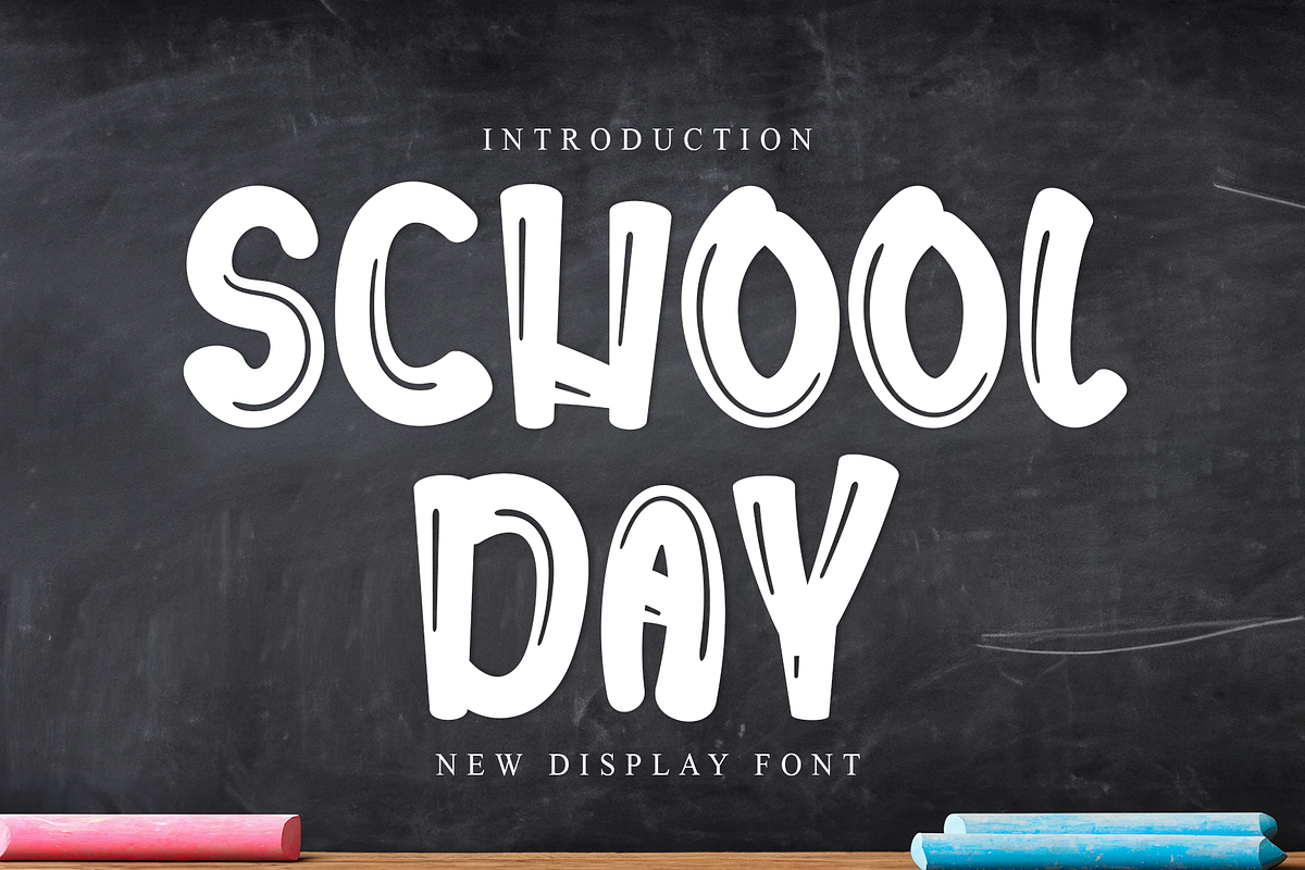School Day, a Script Font by InermediaSTUDIO (Photo 1 of 7)