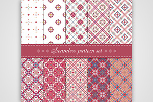 10 Elegant vector seamless patterns