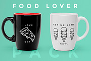 Food lover design kit, a Food Illustration by Andrea De Oliveira (Thumbnail 5 of 7)
