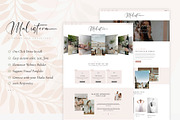 Malistena - Blog & Photographer WP, a WordPress Template by azuratheme (Thumbnail 1 of 4)