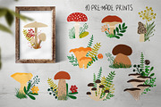 Go for Mushrooms. Forest Collection., a Food Illustration by Annakniaz (Thumbnail 5 of 11)