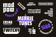 Bork: a blackletter-inspired font, a Blackletter Font by Harbor Type (Thumbnail 2 of 12)