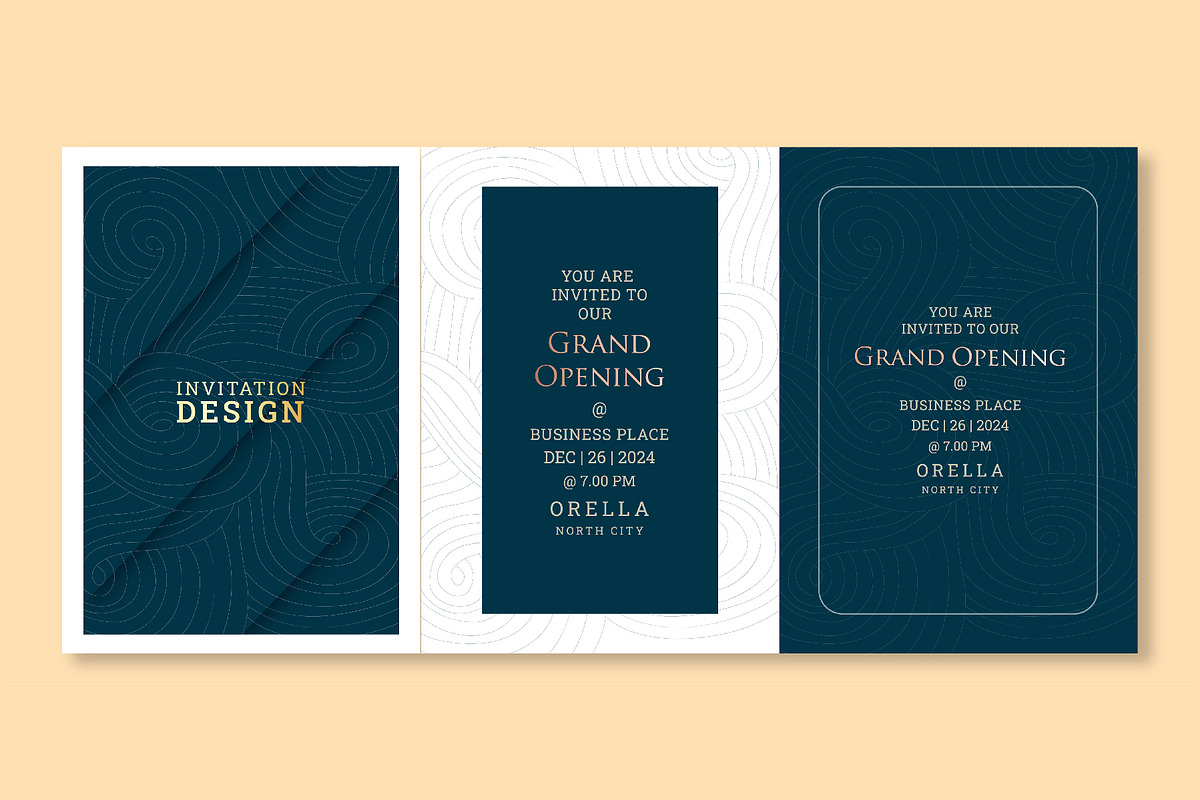 175+ Abstract Vector Invitations, an Invitation Template by M6 Gallery (Photo 97 of 126)