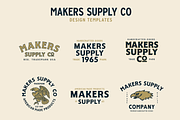 The ULTIMATE Vintage Logo Bundle, a Branding & Logo Template by Millieangelo (Thumbnail 4 of 7)