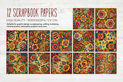 Mexican Blossoms, a Background Graphic by Curve Design (Thumbnail 3 of 7)