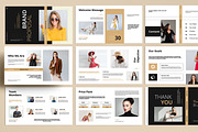 Brand Proposal Template Design, a Presentation Template by MightyDesign (Thumbnail 1 of 9)