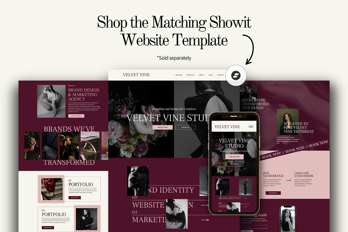 Marketing Agency Canva Instagram Kit, a Squarespace Template by Warmsoulgallery (Photo 10 of 11)