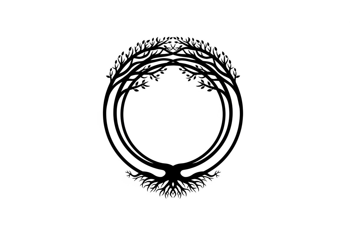 Tree of Life Circle Frame Bundle, an Illustration by Gaye Art (Photo 39 of 51)