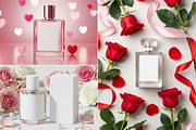 Valentine Perfume Bottle Mockup 1000, a Packaging Mockup by KennedyStudio (Thumbnail 7 of 15)
