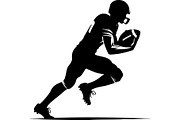 Black Football & Soccer SVG Bundle, an Object Graphic by jahid234 (Thumbnail 8 of 13)