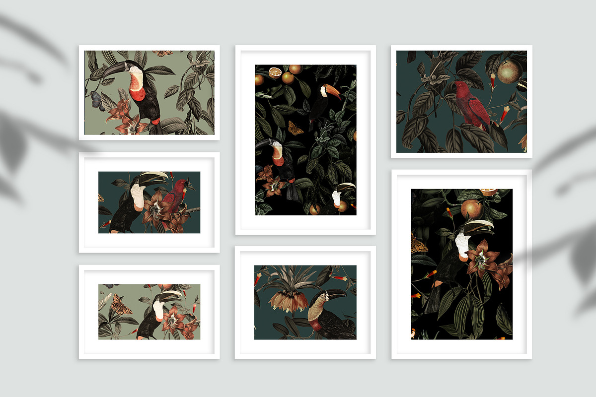 Antonio (graphic floral print), a Wallpaper Graphic by Luiz da Rolt Grathwohl (Photo 9 of 12)