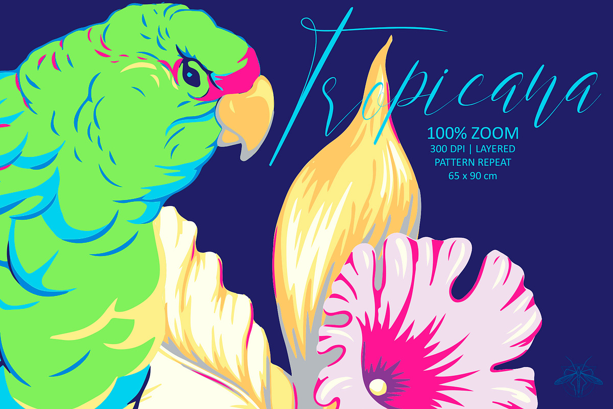 Tropicana | Vector patterns, a Pattern Graphic by Tanya Vollar (Photo 3 of 10)