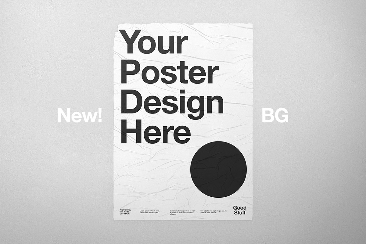 Wheatpaste Poster Mockup, a Product Mockup by Good Stuff (Photo 6 of 8)