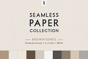 Browntone Seamless Paper Backgrounds
