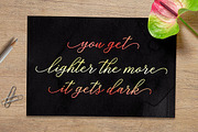 Rosabelia - Script & Sans Serif, a Script Font by Solidtype (Thumbnail 9 of 11)