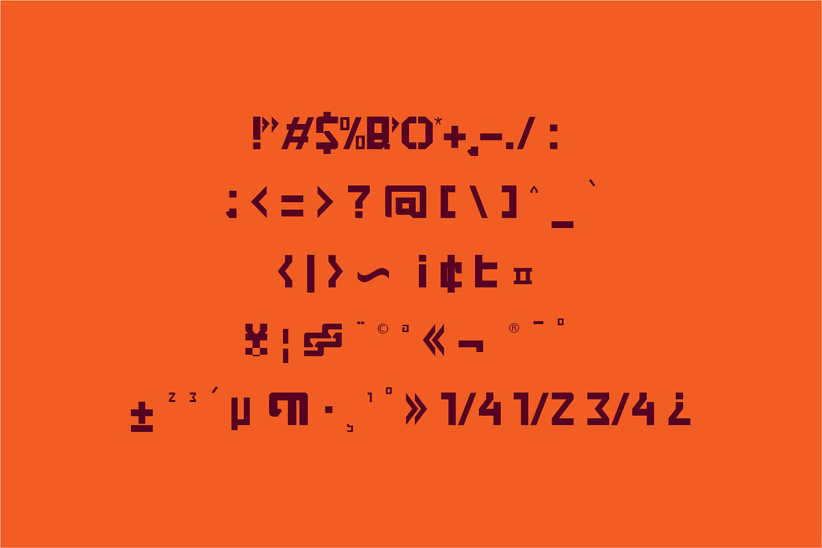 Brick 3D esport Font, a Font by WAP (Photo 5 of 5)