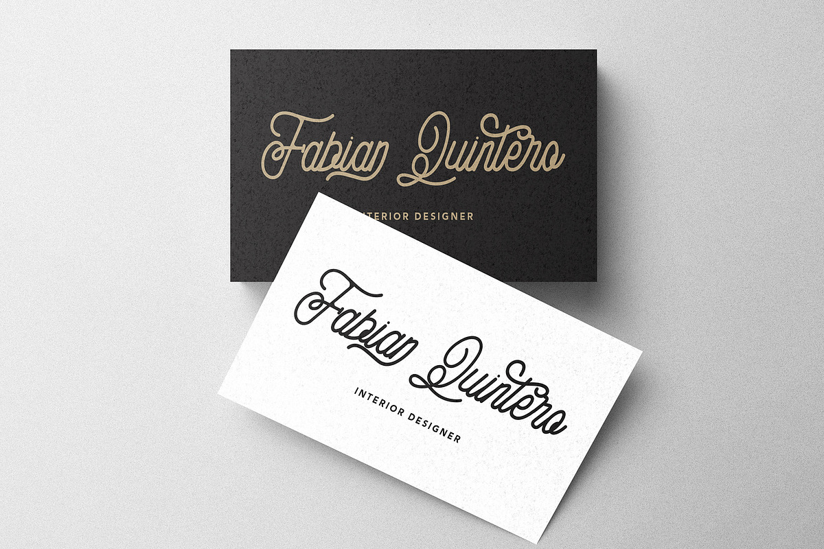 Folkestone - Modern Vintage Script, a Script Font by Arendxstudio (Photo 5 of 10)