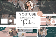 YouTube Branding Bundle - Canva, a Social Media Template by Tegefeldt Design (Thumbnail 1 of 6)
