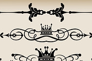 Set Vintage Elements, an Outline Icon by kio (Thumbnail 4 of 4)
