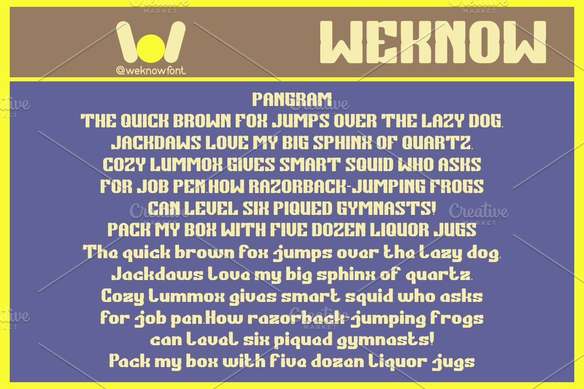 Vintage Carnival font, a Font by weknow (Photo 6 of 8)