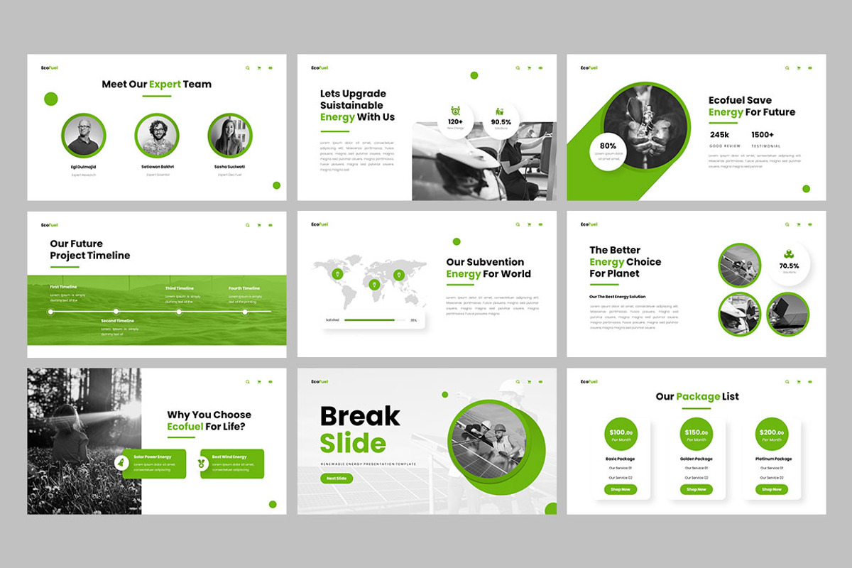 Ecofuel Project - Presentation, a Presentation Template by Haidezign (Photo 3 of 4)