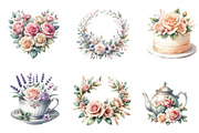 Mothers Day Clipart, an Illustration by CreationArt (Thumbnail 4 of 7)